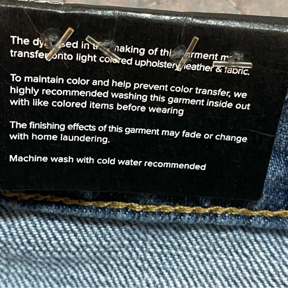 NWT Joes Jeans Sz 26 Women High-Rise Blue Jean Denim Skirt Distressed Frayed NEW